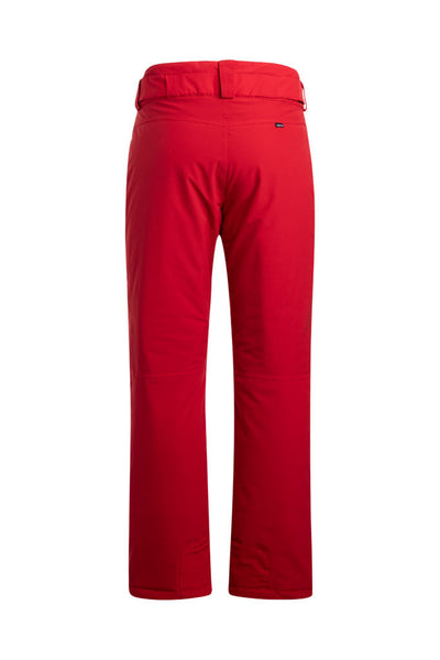 Pantalon de neige, pantalon de snowboard rouge pour femme