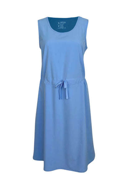 Robe bleu en polyester pour femme